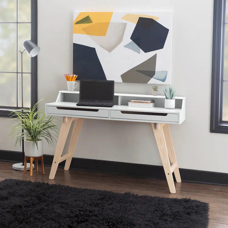 Seneca Two Drawer Desk