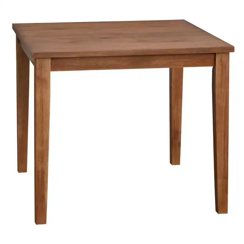 Lifestorey Carmen Transitional 36" Square Dining Table Beige