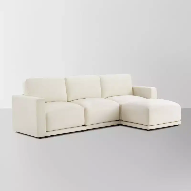 Spruce & Spring Oversized Modular Sectional Sofa Cloud Couch for living room, 4 Pieces
