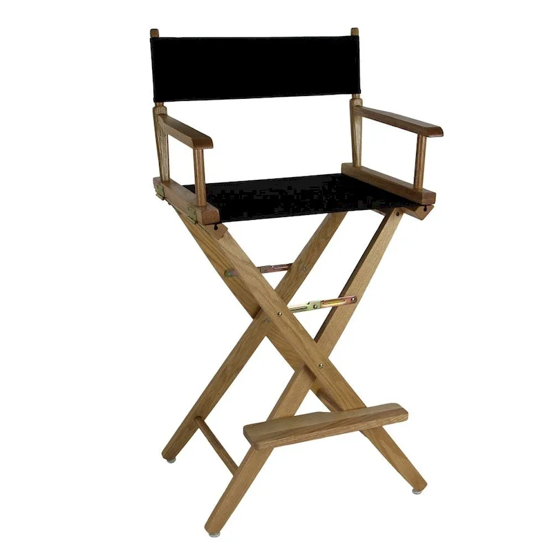 Extra-Wide 30-inch Bar-Height Directors Chair