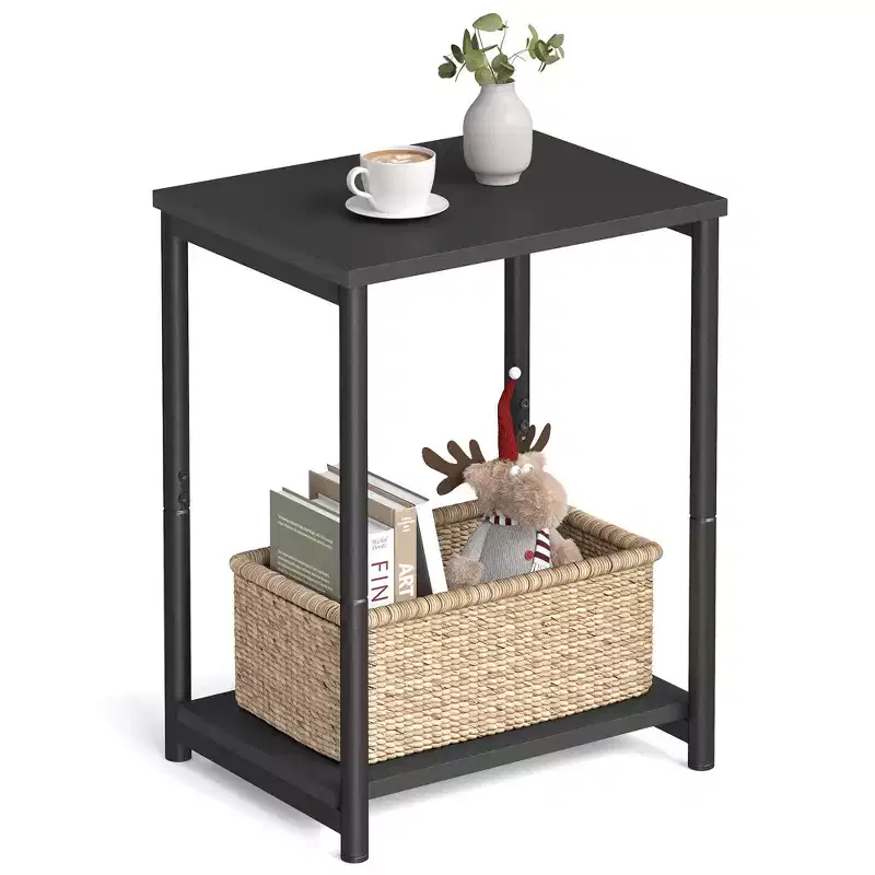 Side Table, Small End Table, Nightstand for Living Room, Bedroom, Office, Bathroom