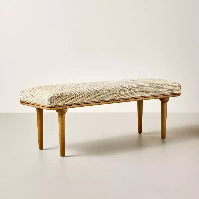 Upholstered Bench - Hearth & Hand with Magnolia Furniture
