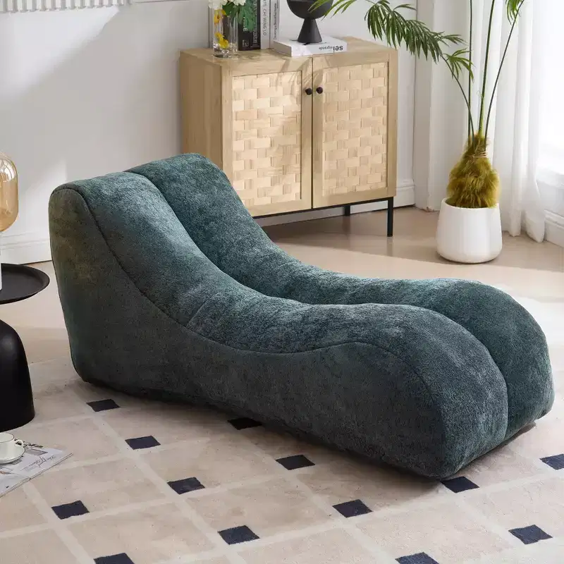 Creative bean bag sofa chair for adults filled with high-quality sponge that is plump and elastic fitting the curves of the human body